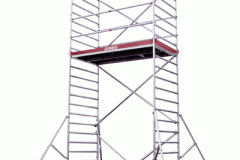 Aluminum towers, ladders